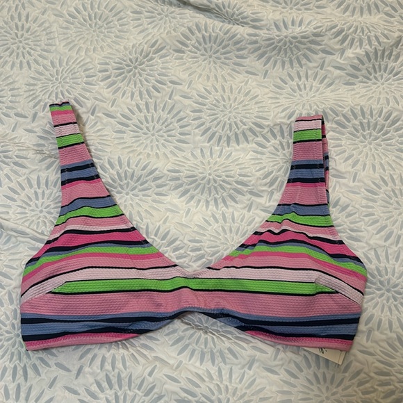 Aerie Pique V Scoop Bikini Top - Picture 5 of 7
